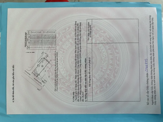 Bán đất 133.2m² có sẵn 104m² thổ cư ngang 6.81m giá 5.5 tỷ tại Đường Nguyễn Đoàn Tuân Xã Hưng Long