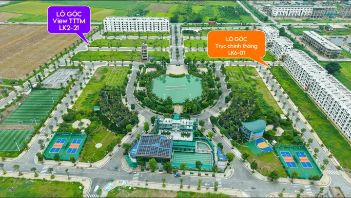 Bán đất 75.2m² lô góc LK2-21 KĐT Amdi Green Việt Đoàn, Liên Bão