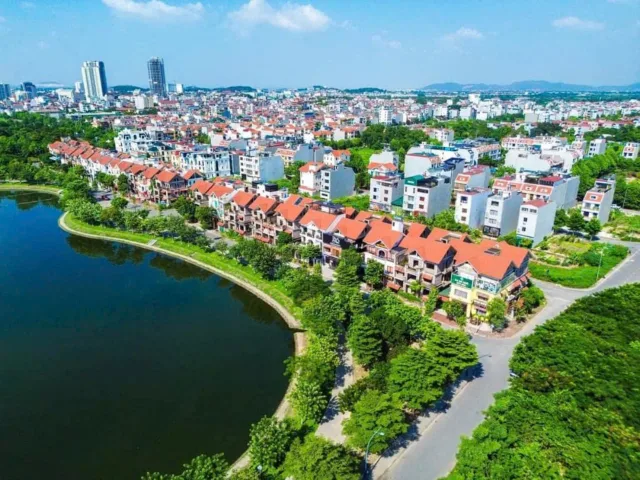 Bán đất 117m2 mặt 6m mặt đường thanh niên khu đô thị đại dương TP Bắc Ninh 15,5 tỷ