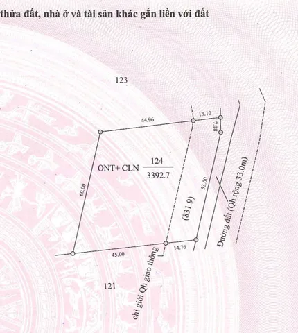 Bán đất 3392.7m² ngang 60m giá 2.95 tỷ Xã Ea Kly