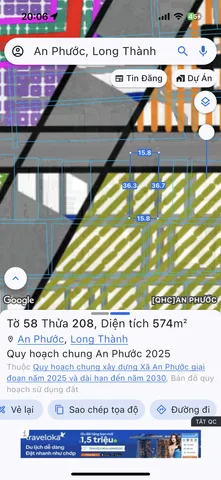 Bán đất 1270m² ngang 35,8m giá 17.8 tỷ Xã An Phước