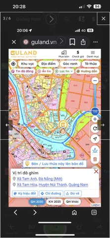 Bán đất 2776 m²,  ngang 33 m,  giá 7.0 tỷ Xã Tam Anh