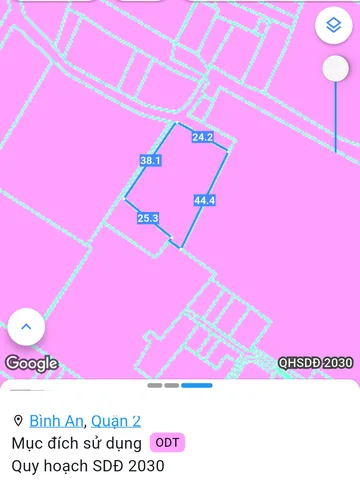 BÁN ĐẤT DIỆN TÍCH LỚN PHƯỜNG Bình An Quận 2 Cạnh khu An Phú An Khánh, thổ cư 1133m2, TLcc