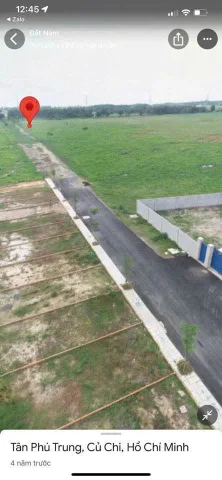 Bán đất 1 xẹt ngắn đường Hồ Văn Tắng xã Tân Phú Trung Củ Chi TPHCM, DT: 10676m2.