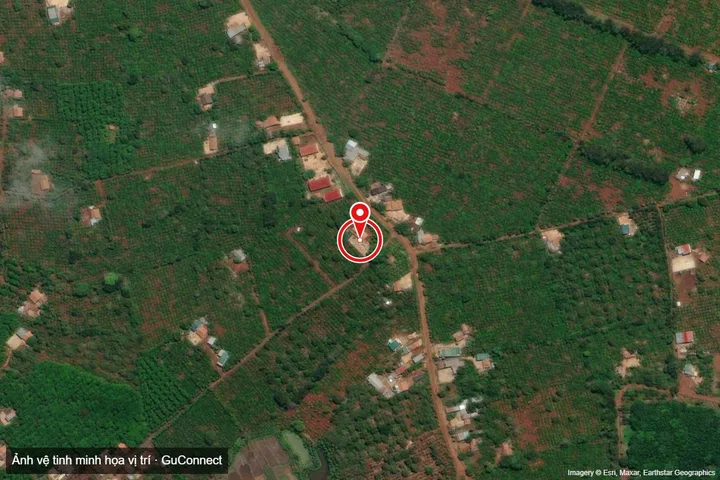 Bán đất 443.7m² ngang 10m giá 800 triệu Xã Ea Knuếc
