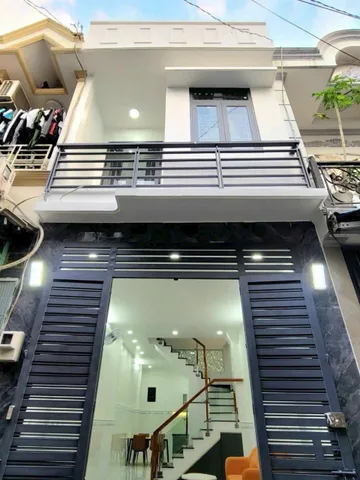 Nhà đẹp - giá tốt hơn 1 tỷ, căn 35m2 Hậu Giang, Q6 gần trường Chi Lăng. Xây trệt 1 lầu, hẻm thông