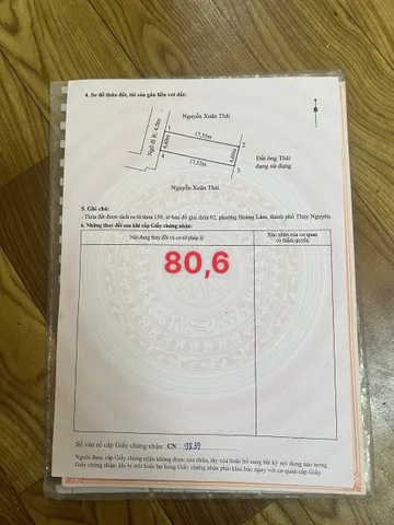 .Bán 80m² ngang 4,6m giá 1.380 Phường Thiên Hương( Lâm Động) ngõ 4m.l/h:076.231.9990 e Thúy