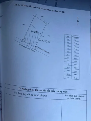 Bán đất 1678.1m² ngang 27m giá 1.6 tỷ Xã Hòa Phú