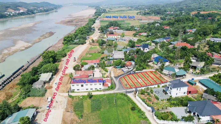 Thịnh Minh Hoà Bình, chỉ với 650 triệu có ngay lô đất view sông đà