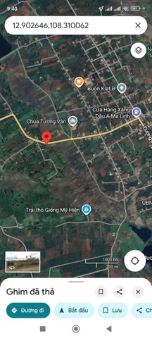 Bán đất 353.1m² giá 1.5 tỷ Xã Ea Drông