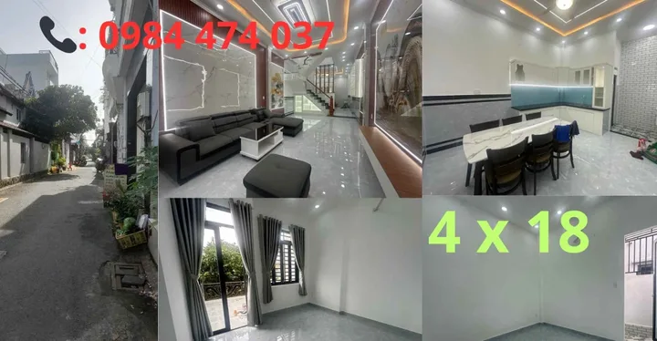 Bán nhà đường Lâm Thị Hố, Tân Chánh Hiệp, Q12 – 4x18m, 2 tầng, giá 5 tỷ