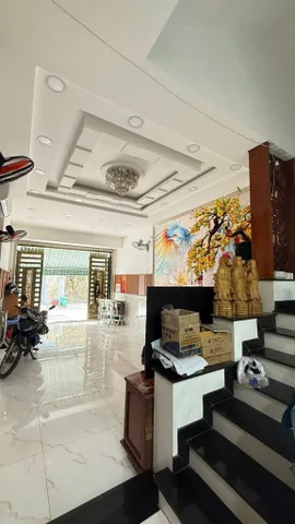 Bán nhà trục đường Thạnh Xuân 22, Quận 12 – Nhà 1 trệt 3 lầu, 5PN, gần Gò Vấp