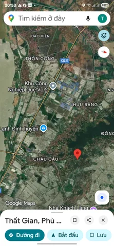 Bấn đất thổ cư thất gian, châu phong quế võ bắc ninh 1053n2 mặt 25m giá 8,63 tỷ