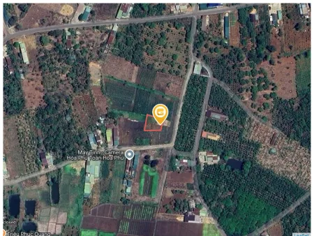 Bán đất 501.9m² ngang 30m giá 355.5 triệu Xã Hòa Phú