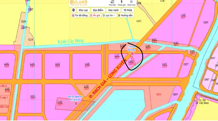 Bán đất 717m² ngang 10m Phường Vĩnh Thông