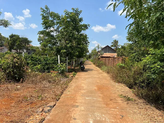 Bán đất 224.8m² có sẵn 66.6m² thổ cư ngang 10m giá 1.4 tỷ tại Xã Hòa Phú