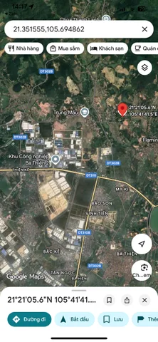Bán đất 81.7m² ngang 6.68m giá 1.3 tỷ Xã Bình Tuyền