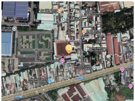 Bán đất 2175.3m² giá 55.6 tỷ Phường Dĩ An