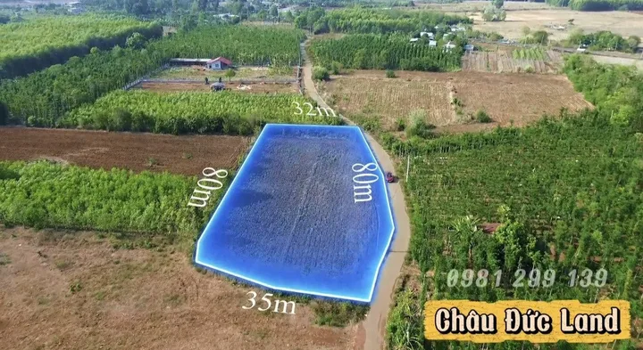 Bán 80m mặt tiền đường nhựa  gần cao tốc Long Thành-Hồ Tràm