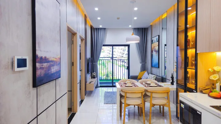Căn hộ 2pn giá chỉ 1 tỷ 650 tháng 12/2026 nhận nhà mặt tiền quốc lộ 1 A