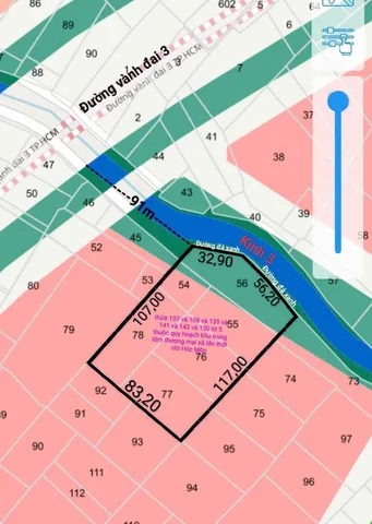 Bán đất 8192m² ngang 90m giá 20.5 tỷ Xã Xuân Thới Sơn