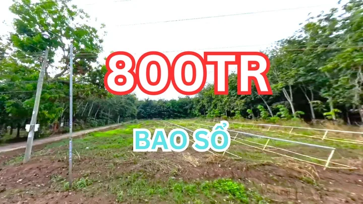 Bán lô góc 1863m² ngang 30m giá 800 triệu Xã Tân Quan