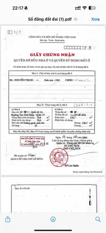 BÁN NHÀ 120M2 GẦN NGÃ TƯ TÂN THỚI HIỆP QL1A - HẺM BA GÁC - CHỈ 3.6 TỶ