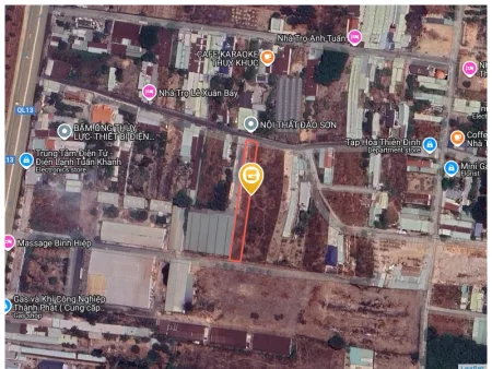 Bán đất 1264.6m² giá 3.6 tỷ Xã Bàu Bàng