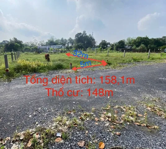 Bán đất đường xe tải né nhau xã Phước Vĩnh An Củ Chi TPHCM, DT: 5x32m.