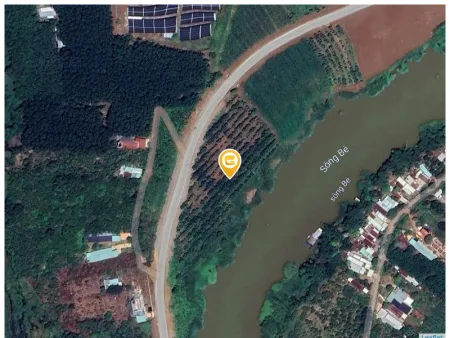 Bán đất 9919m² ngang 135m giá 13 tỷ Xã Nha Bích