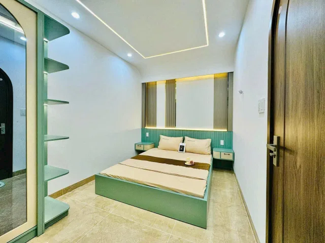 Nhà 48m2 hẻm 5m Lê Lợi, Gò Vấp. Gần đại học Công Nghiệp. Xây 5 tầng, sổ riêng