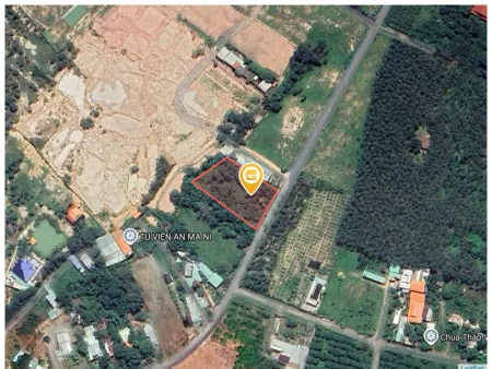 Bán đất 2665m² ngang 42,5m giá 12.5 tỷ Phường Tân Hải, 800m thổ cư