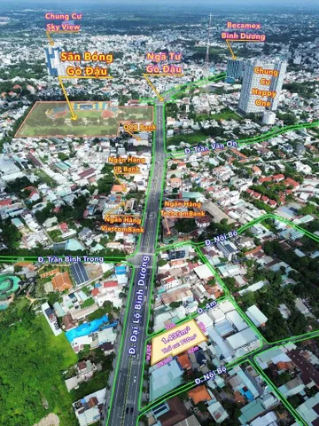 MẶT TIỀN Đại Lộ Bình Dương khu trung tâm THỦ DẦU MỘT Bình Dương