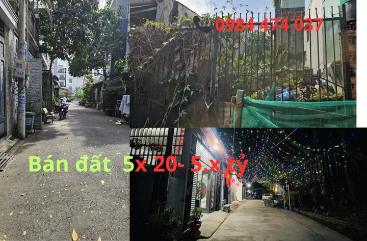 BÁN LÔ ĐẤT HẺM TÂN CHÁNH HIỆP 08 – PHƯỜNG TÂN CHÁNH HIỆP, QUẬN 12 – ĐƯỜNG 6M – DT 100M² – SỔ KÊ ĐẦU NẰM – CÔNG CHỨNG NGAY