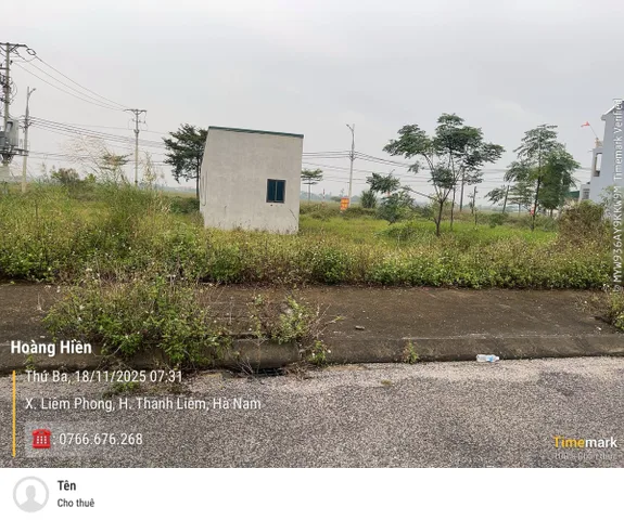 Bán đất 90m² ngang 5m giá 2.450tỷ Xã Liêm Hà