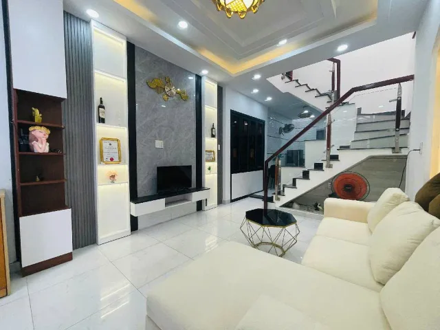 L1557 ⭐️ Nguyễn Văn Khối Phạm Văn CHiêu, SHR, Nở hậu, 2 tầng, 3.4x10m, 4.x tỷ