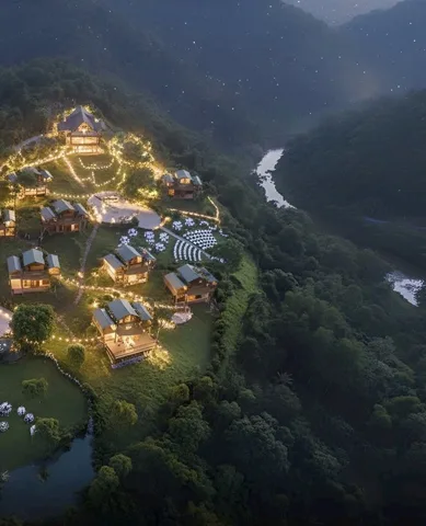 BÁM SUỐI - TRỰC DIỆN ĐỒI THÔNG - CÁCH CHỢ ĐÊM 18 km - KHU VIEW TRIỆU MÂY - CHỈ 1.5 trđ/m2