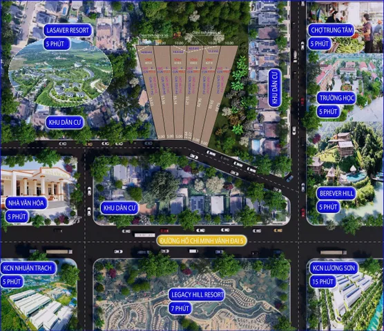 🌟 MỞ BÁN KHU ĐẤT 6 LÔ VỊ TRÍ ĐẮC ĐỊA - GIÁ RẺ NHẤT THỊ TRƯỜNG - SÁT KCN NHUẬN TRẠCH