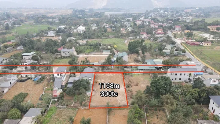 1168m - 300m thổ cư - MTiền 24m - Gần KCN Nhuận Trạch, Lương Sơn