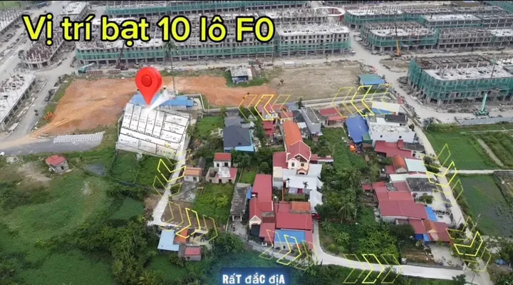 Bán 48 đến 54 m f0 Hoa Động 10 lô ngay cạnh Hoàng Huy, ngõ ô thông. L/ h:076.231.9990 e Thúy