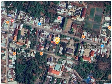 Bán đất 139.5m² full thổ cư ngang 5m giá 520 triệu Xã Bình Tân