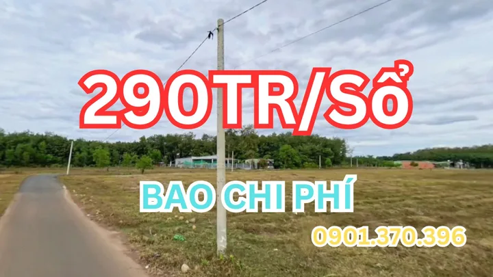 Bán đất 279m² ngang 5m giá 290 triệu Xã Tân Quan