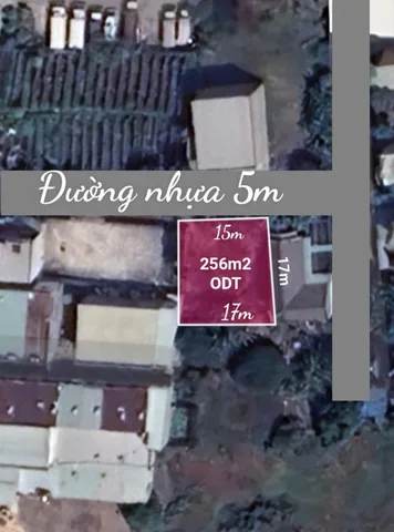 Bán đất 256.1m² ngang 15m giá 8.7 tỷ Xã Bà Điểm
