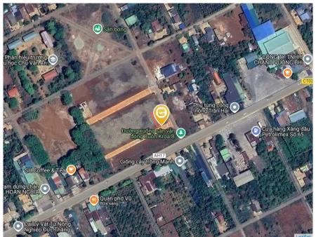 Bán đất 198m² ngang 9m giá 5 tỷ Xã Cuôr Đăng
