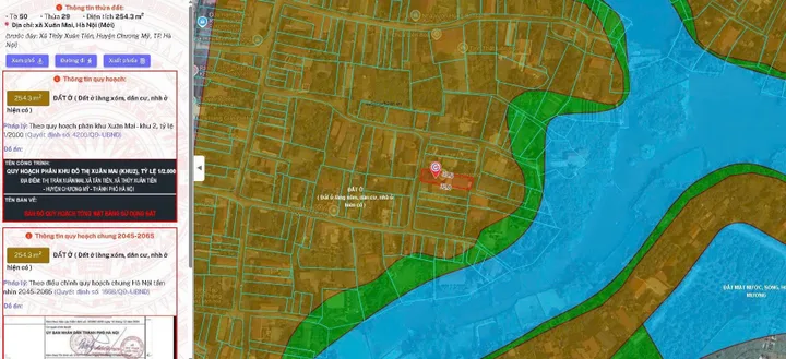Bán nhà 254.1m² ngang 7.5m giá 2.45 tỷ Xã Xuân Mai