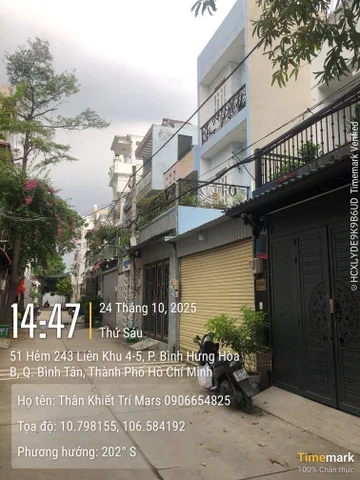 Bán nhà hẻm ô tô, xe tải chạy vivu Liên Khu 4-5, Bình Hưng Hòa B, Bình Tân