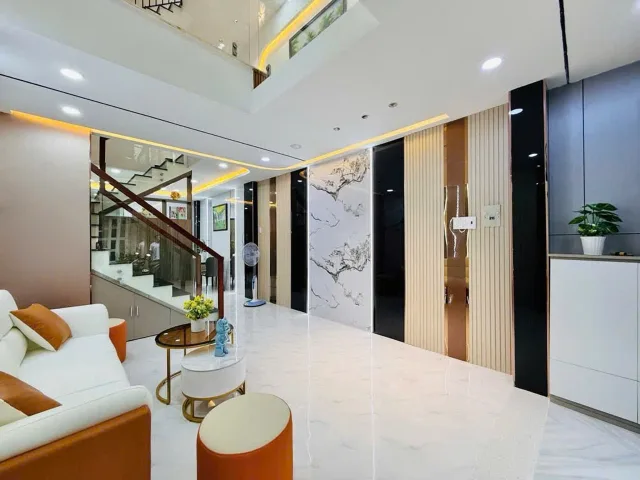 L1575 ⭐️ cạnh CV Làng Hoa Gò Vấp, SHR, Vuông, HXH, 4 tầng, 3.5x12m, 5.x tỷ