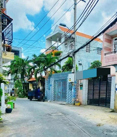 BÁN NHÀ MẶT TIỀN ĐƯỜNG SỐ 13, CÁT LÁI, QUẬN 2 gần chợ Cây Xoài 👉 Cách Lê Văn Thịnh 100m, Đường ô tô 2 chiều(full thổ cư) đường 16M