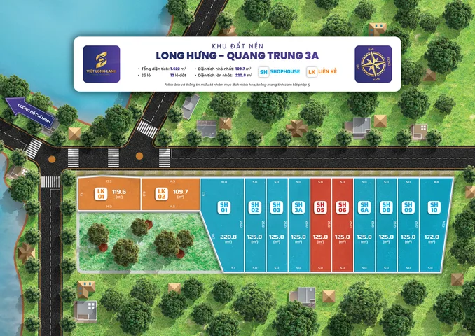 Bán đất 125m² ngang 25m giá 275 triệu Xã Thạch Lập