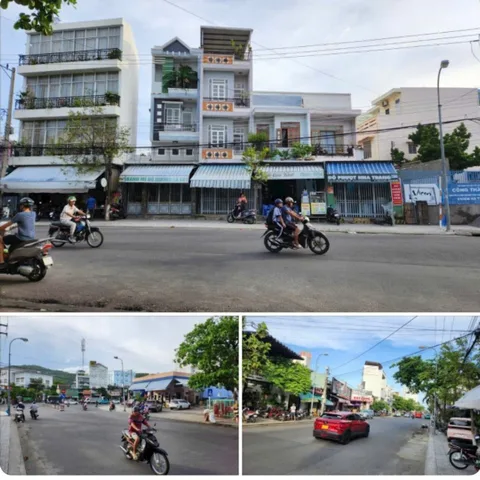 Bán đất tặng nhà 4 tầng còn tốt ngay ngã 3 lớn ra biển 400m mặt tiền 9.6m